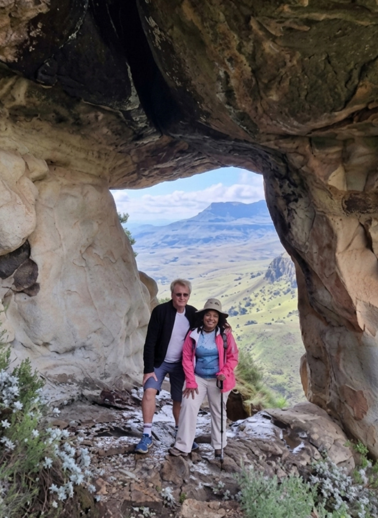 Coupke on a hike